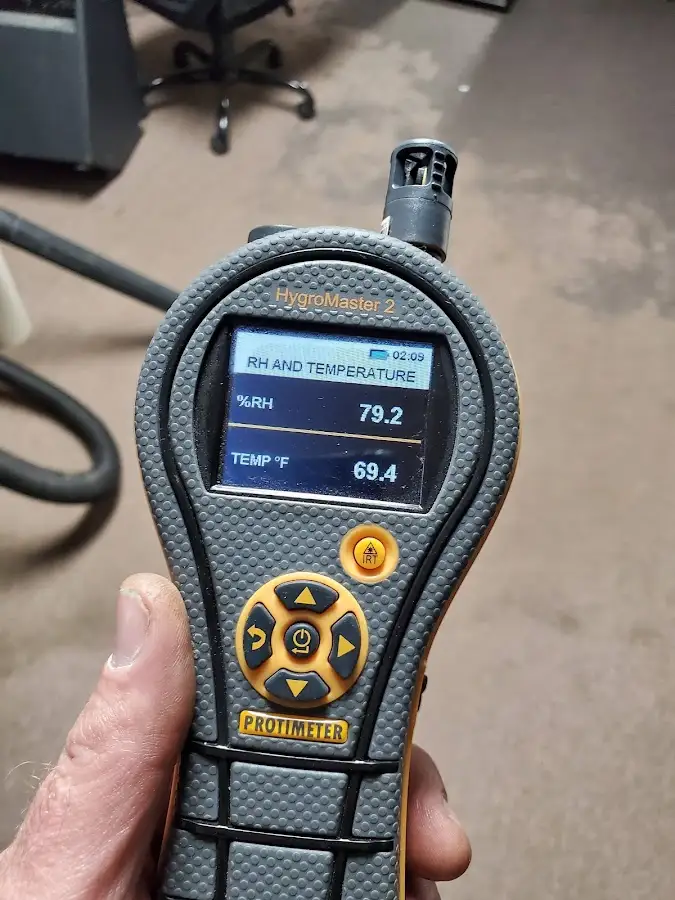 Moisture meter humidity assessment for Fire & Smoke Damage Restoration in Chenango
